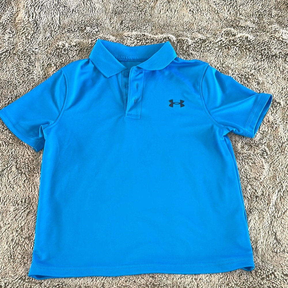 Under Armour Blue Performance Polo Shirt